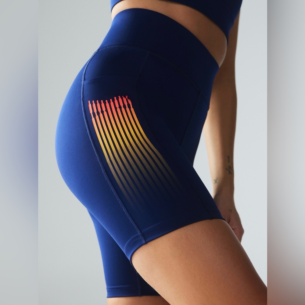 NWT Savage X Fenty Band It High Waist Bike Short size XS
